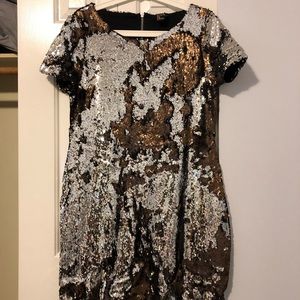 Rock & Shine by Reitmans silver & bronze sequence